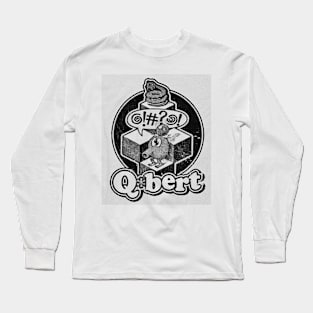 Qbert retro Long Sleeve T-Shirt